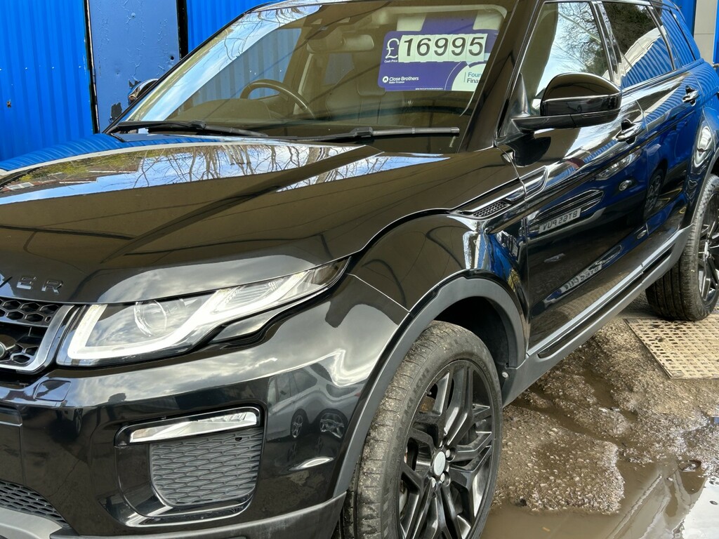 Land Rover Range Rover Evoque Suv 2.0 Td4 Se Tech 201666 AM66RNM Black #4