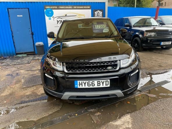 Land Rover Range Rover Evoque Suv 2.0 Td4 Se Tech 201666 Black