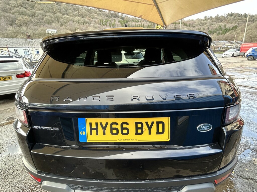 Land Rover Range Rover Evoque Suv 2.0 Td4 Se Tech 201666 AM66RNM Black #5