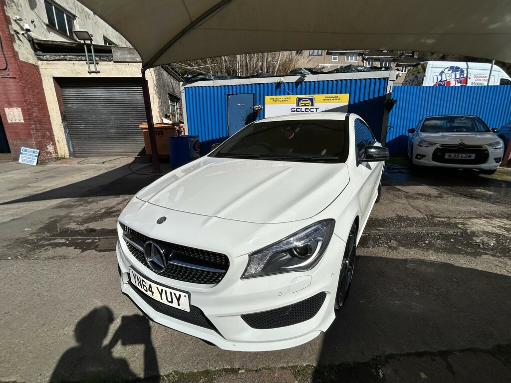 Mercedes-Benz CLA Class Saloon 2.1 Cla220 Cdi Amg Sport 201464 YN64YUY White #3
