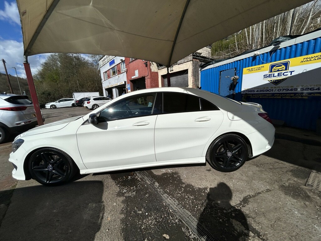 Mercedes-Benz CLA Class Saloon 2.1 Cla220 Cdi Amg Sport 201464 YN64YUY White #4