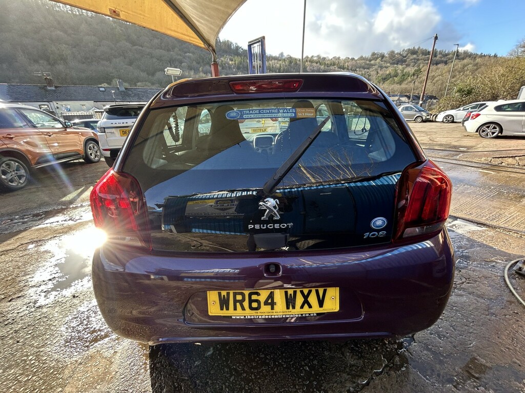 Peugeot 108 Hatchback 1.0 Vti Active 201464 WR64WXV Purple #5