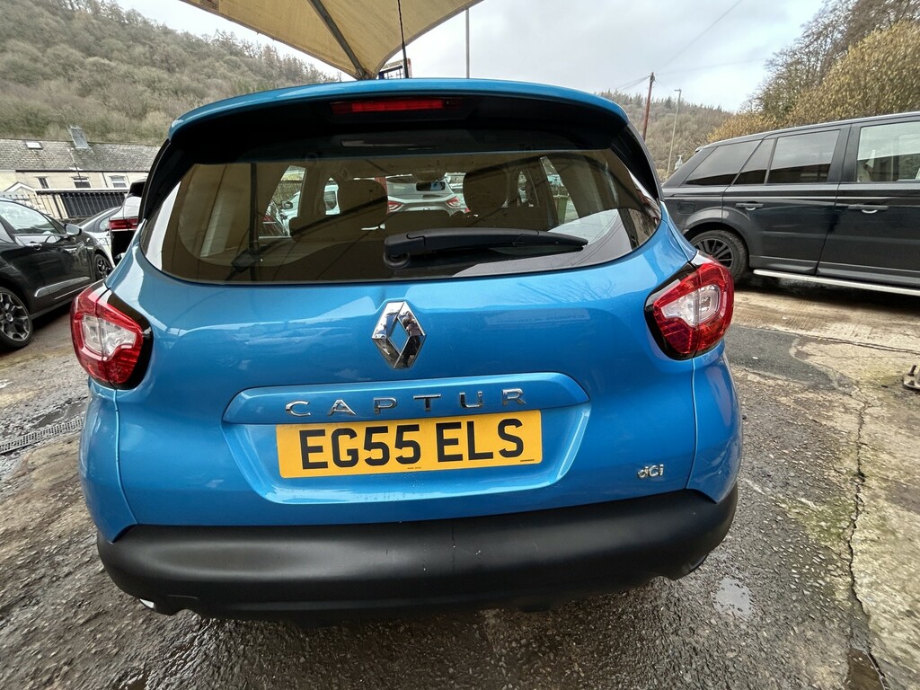 Renault Captur Suv 1.5 Expression Dci 90 Stop Start With Conve EG55ELS Blue #5