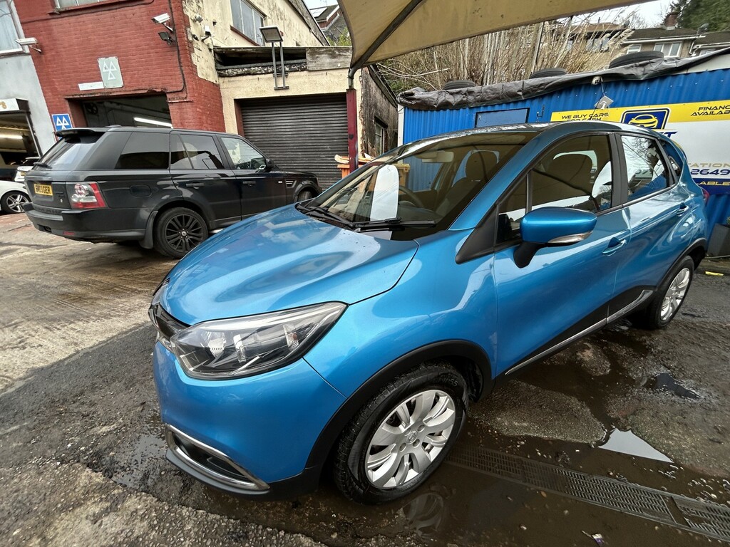 Renault Captur Suv 1.5 Expression Dci 90 Stop Start With Conve EG55ELS Blue #2