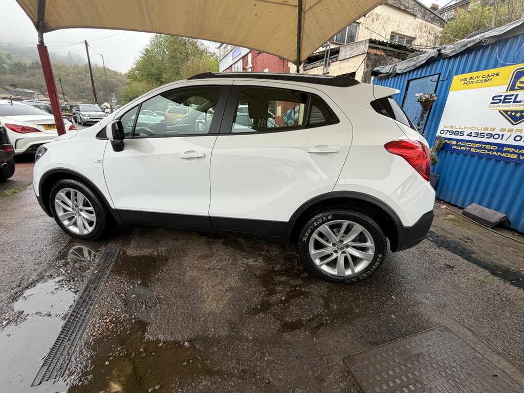 Vauxhall Mokka Suv 1.4 I Turbo Tech Line 201565 SC65CSZ White #4
