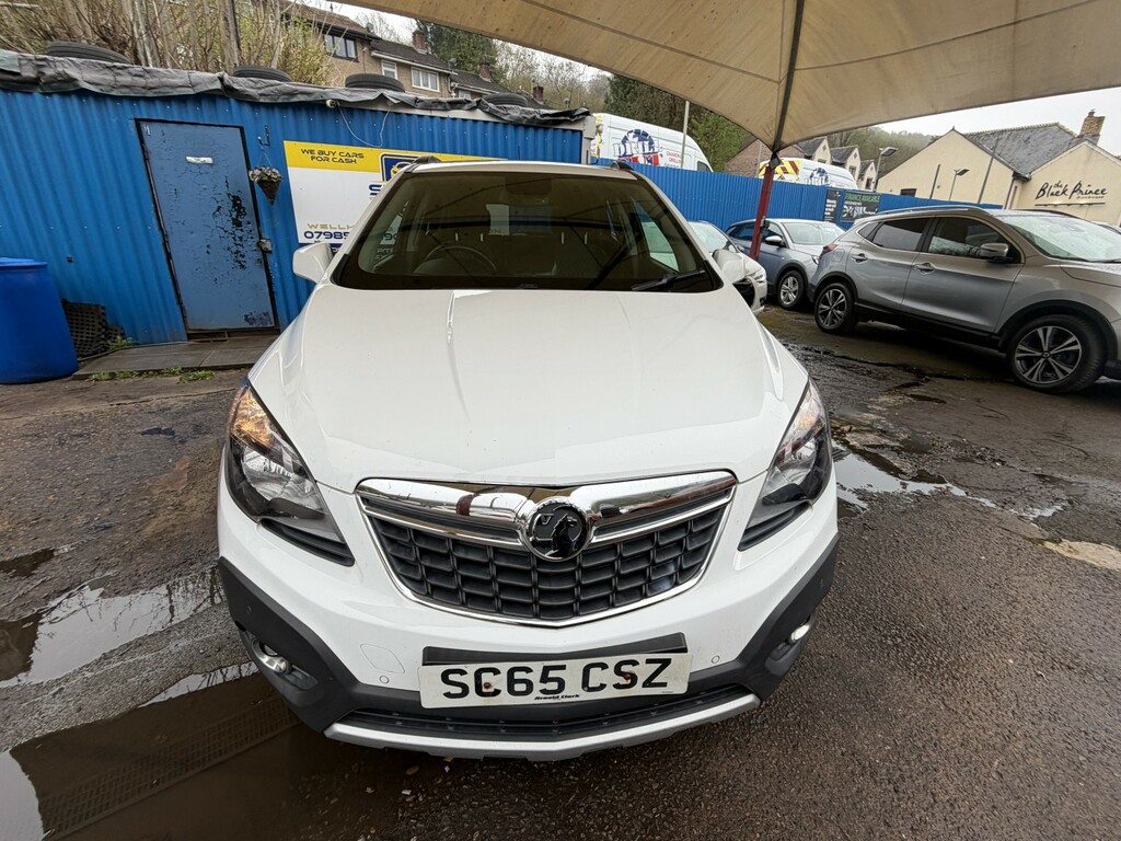 Vauxhall Mokka Suv 1.4 I Turbo Tech Line 201565 SC65CSZ White #2