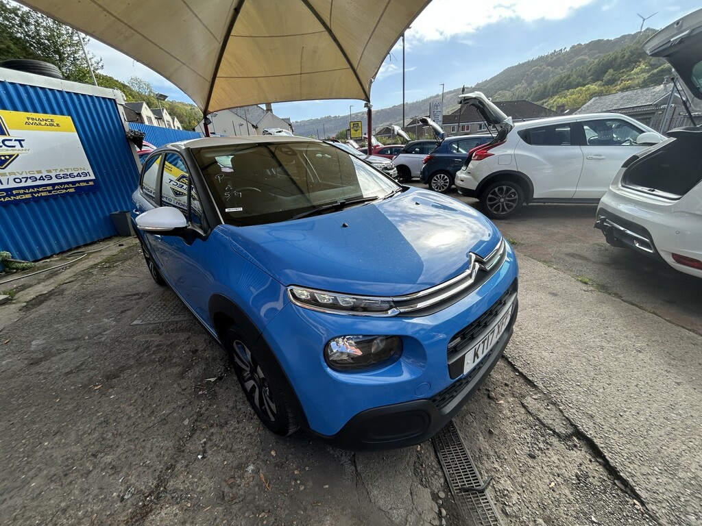 Citroen C3 Hatchback 1.2 Puretech Feel 201717 Blue