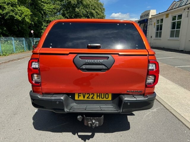 Toyota HILUX D-4d Invincible X Pickup FV22HUO Orange #6
