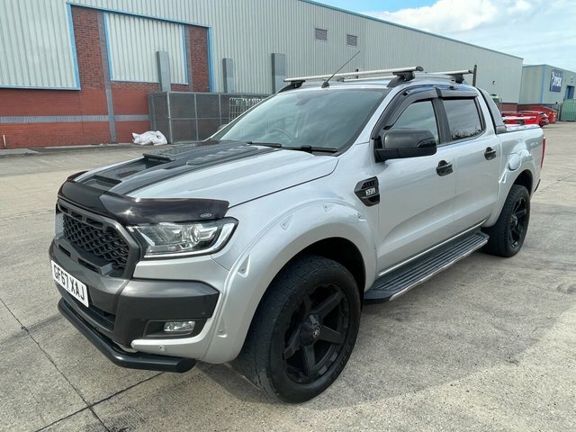 Ford Ranger Tdci Wildtrak Pickup Double GF67XAJ Silver #2