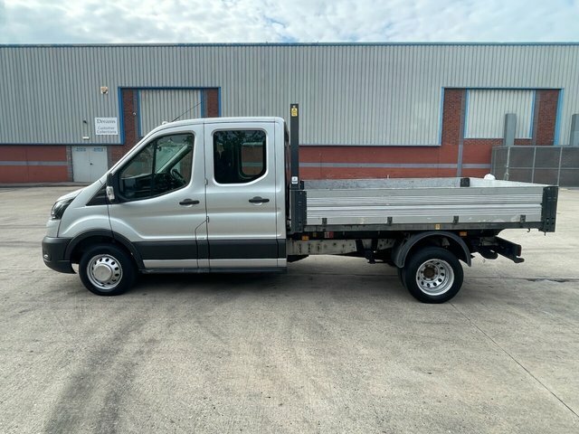 Ford Transit Custom 350 Ecoblue Leader Double SL72VRO Silver #6
