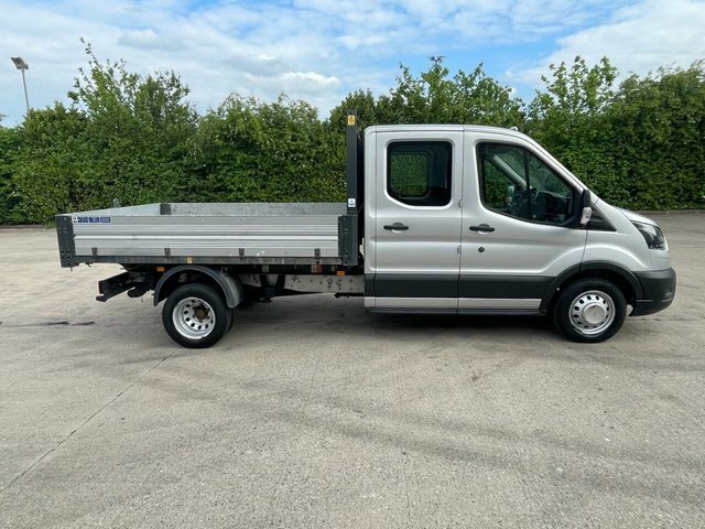 Ford Transit Custom 350 Ecoblue Leader Double SL72VRO Silver #5