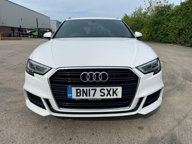 Audi A3 Tdi S Line Sportback BN17SXK White #3
