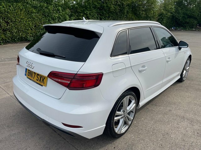 Audi A3 Tdi S Line Sportback BN17SXK White #6