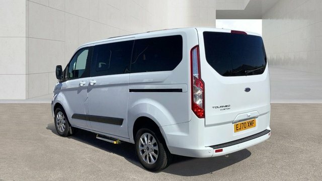 Ford Tourneo Custom 320 Ecoblue Zetec Minibus White #3