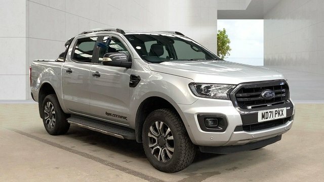 Ford Ranger Ecoblue Wildtrak Pickup Double Silver