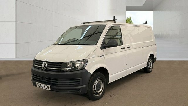 Volkswagen Transporter Tdi T30 Bluemotion Tech BD68EEO White #2