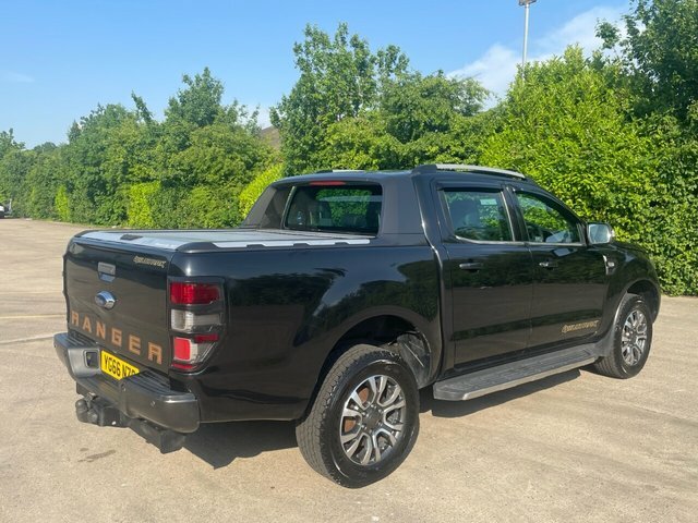 Ford Ranger Tdci Wildtrak Pickup Double YG66NZO Black #3