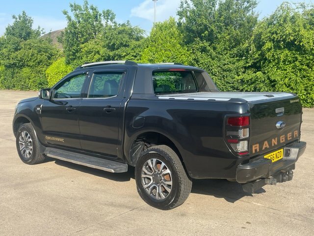 Ford Ranger Tdci Wildtrak Pickup Double YG66NZO Black #4