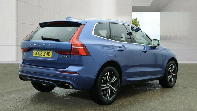 Volvo XC60 D5 Powerpulse R-design Suv KM18ZHC Blue #4