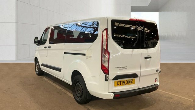 Ford Transit Custom 320 Ecoblue Trend Kombi CT19XMZ White #3