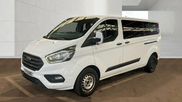 Ford Transit Custom 320 Ecoblue Trend Kombi CT19XMZ White #2