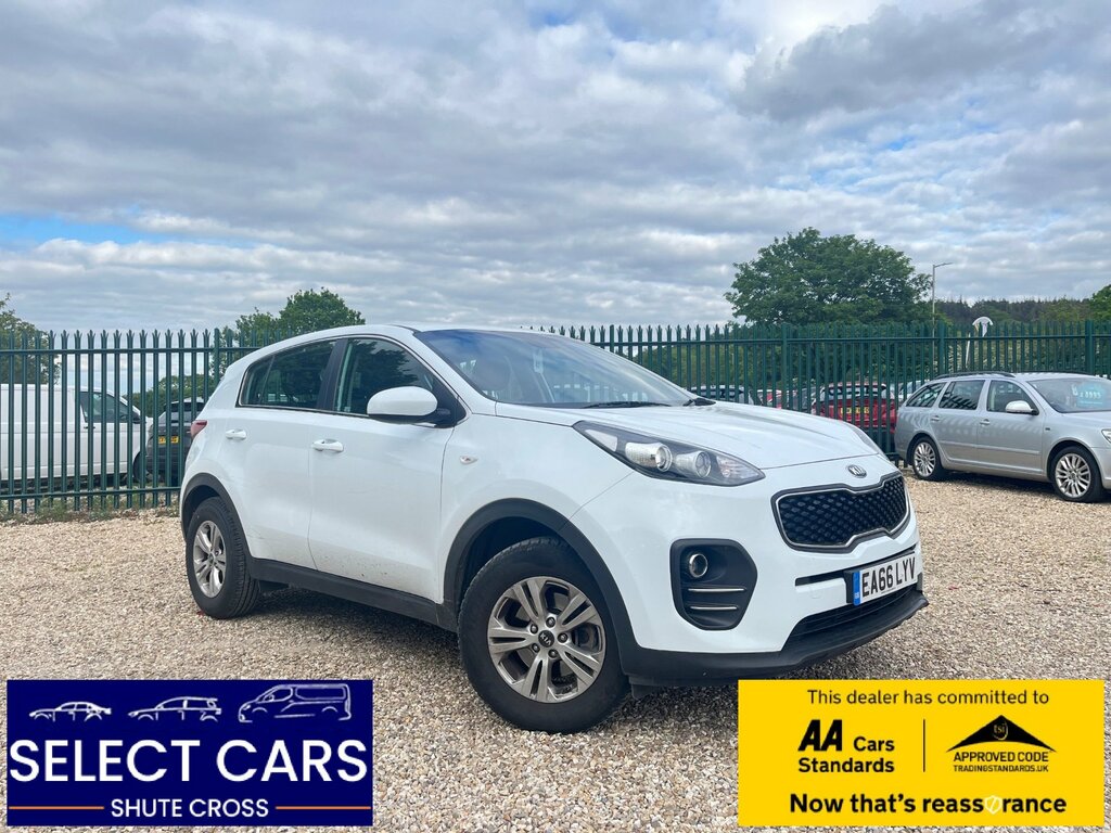 Kia Sportage 1.6 Gdi 1 Suv Euro 6 130 Bhp White