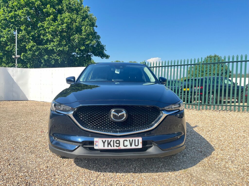 Mazda CX-5 2.2 Skyactiv-d Sport Nav Suv Eu YK19CVU Blue #3