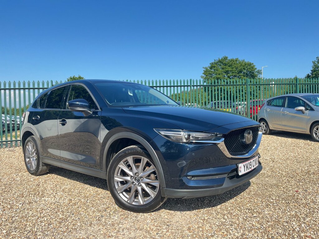 Mazda CX-5 2.2 Skyactiv-d Sport Nav Suv Eu YK19CVU Blue #2
