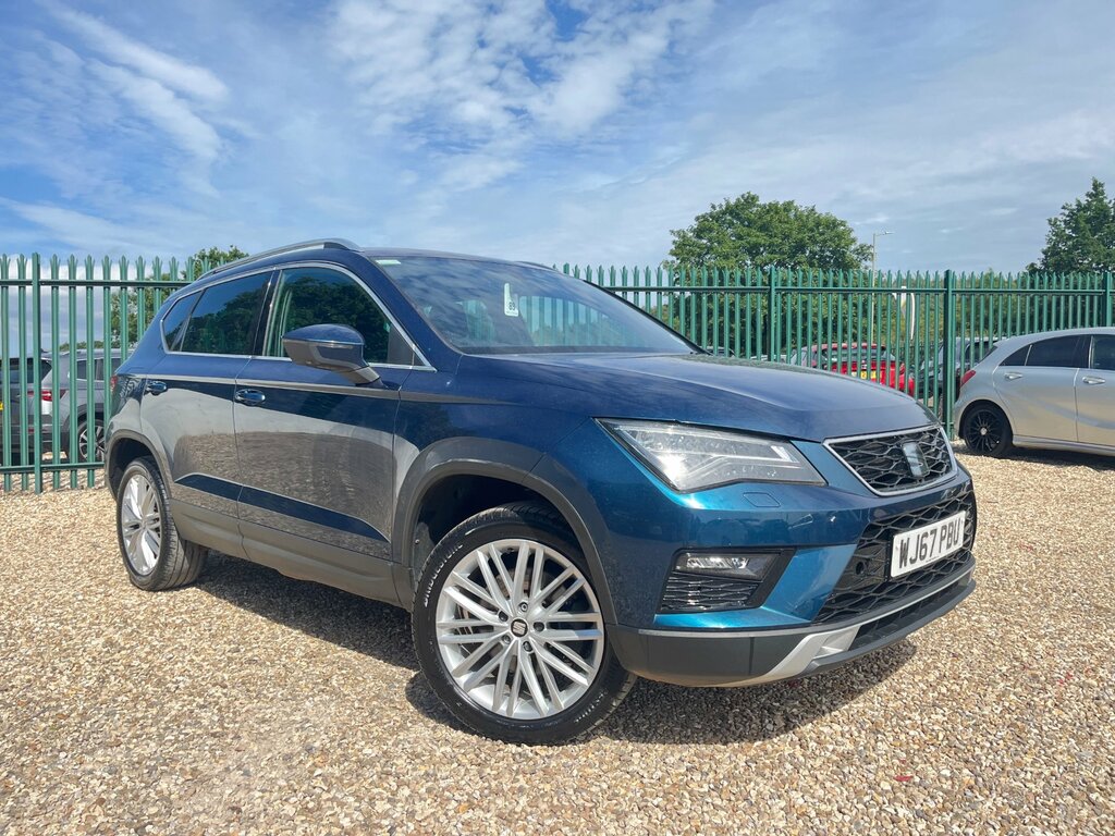 Seat Ateca 1.4 Ecotsi Xcellence Suv Euro 6 WJ67PBU Blue #2
