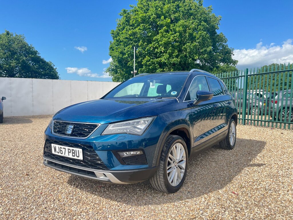 Seat Ateca 1.4 Ecotsi Xcellence Suv Euro 6 WJ67PBU Blue #4