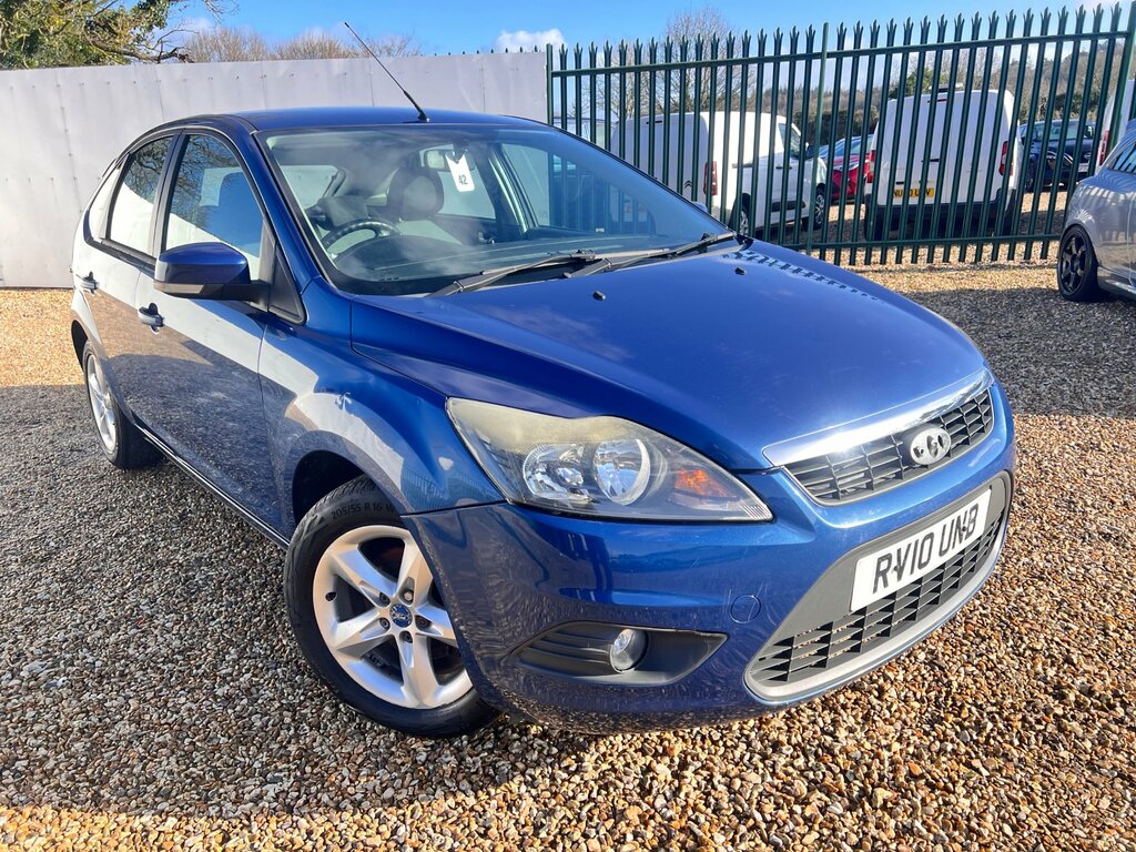 Ford Focus 1.6 Zetec Hatchback 161 Gkm, 9 RV10UNB Blue #2