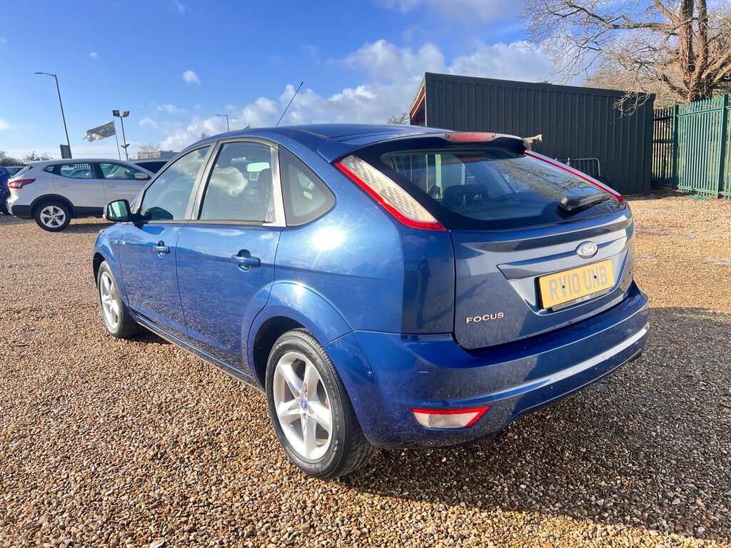 Ford Focus 1.6 Zetec Hatchback 161 Gkm, 9 RV10UNB Blue #5
