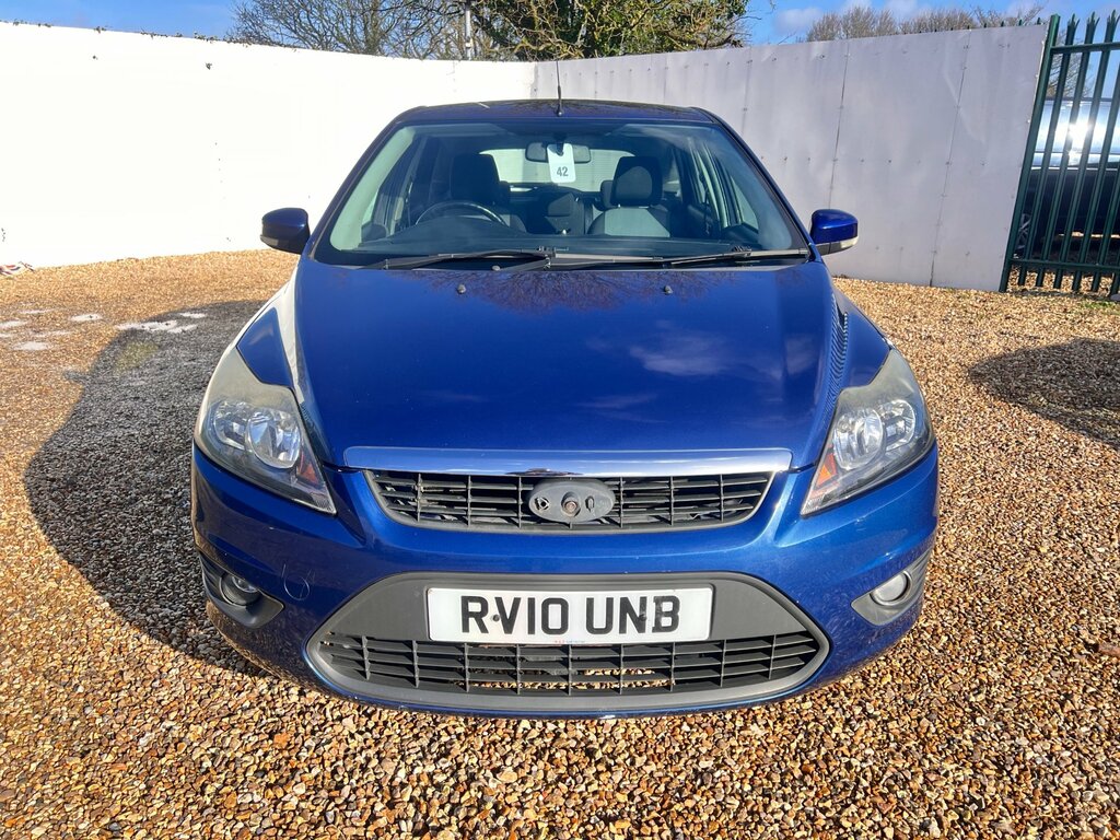 Ford Focus 1.6 Zetec Hatchback 161 Gkm, 9 RV10UNB Blue #3