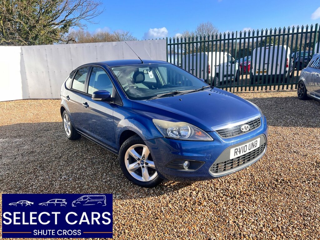 Ford Focus 1.6 Zetec Hatchback 161 Gkm, 9 Blue