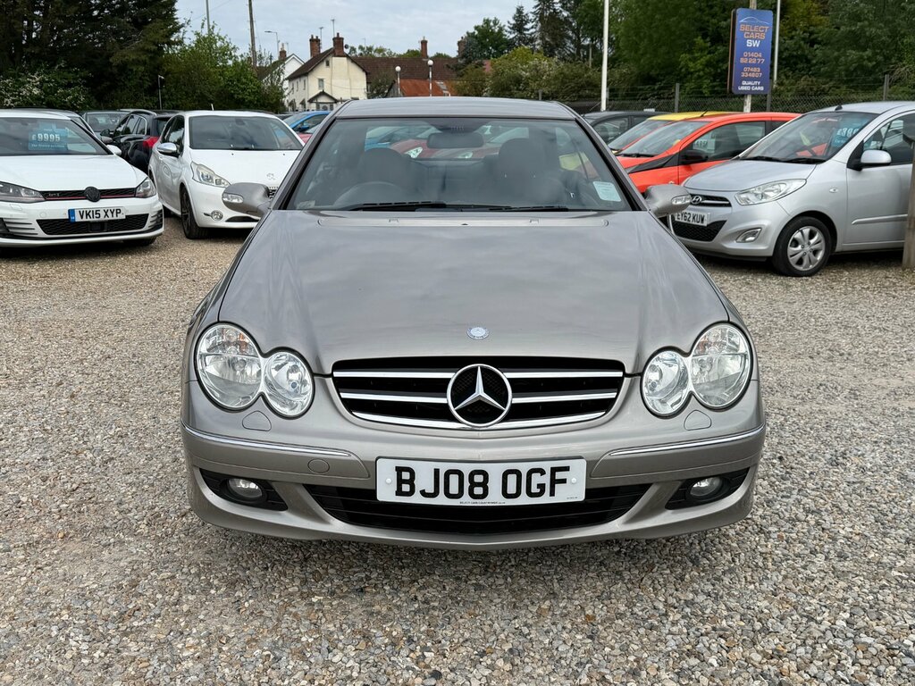 Mercedes-Benz CLK 1.8 Clk200 Kompressor Avantgarde Coupe Silver #4