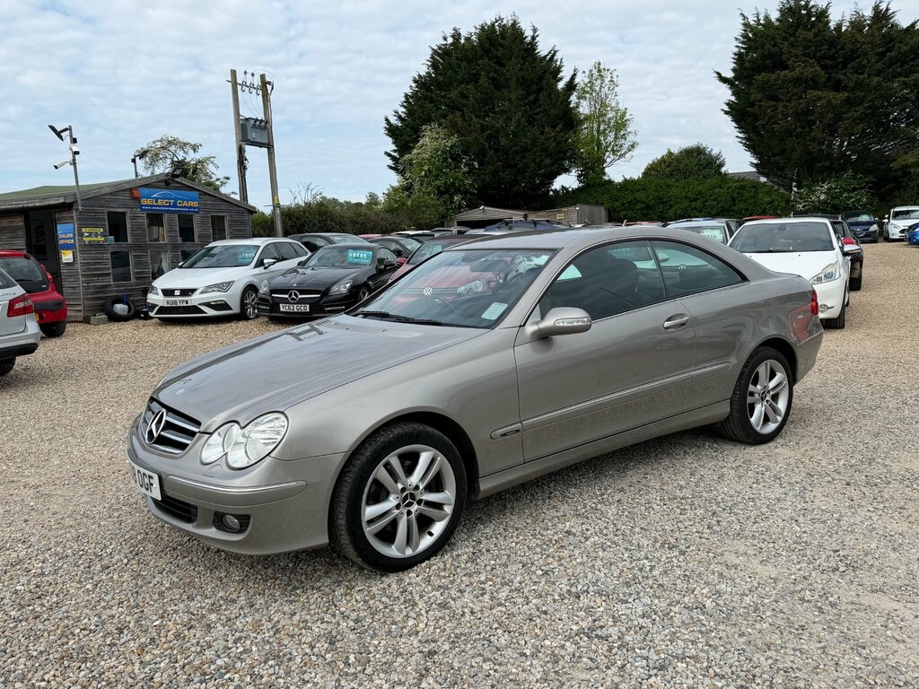 Mercedes-Benz CLK 1.8 Clk200 Kompressor Avantgarde Coupe Silver #5