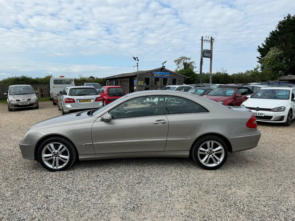 Mercedes-Benz CLK 1.8 Clk200 Kompressor Avantgarde Coupe Silver #6