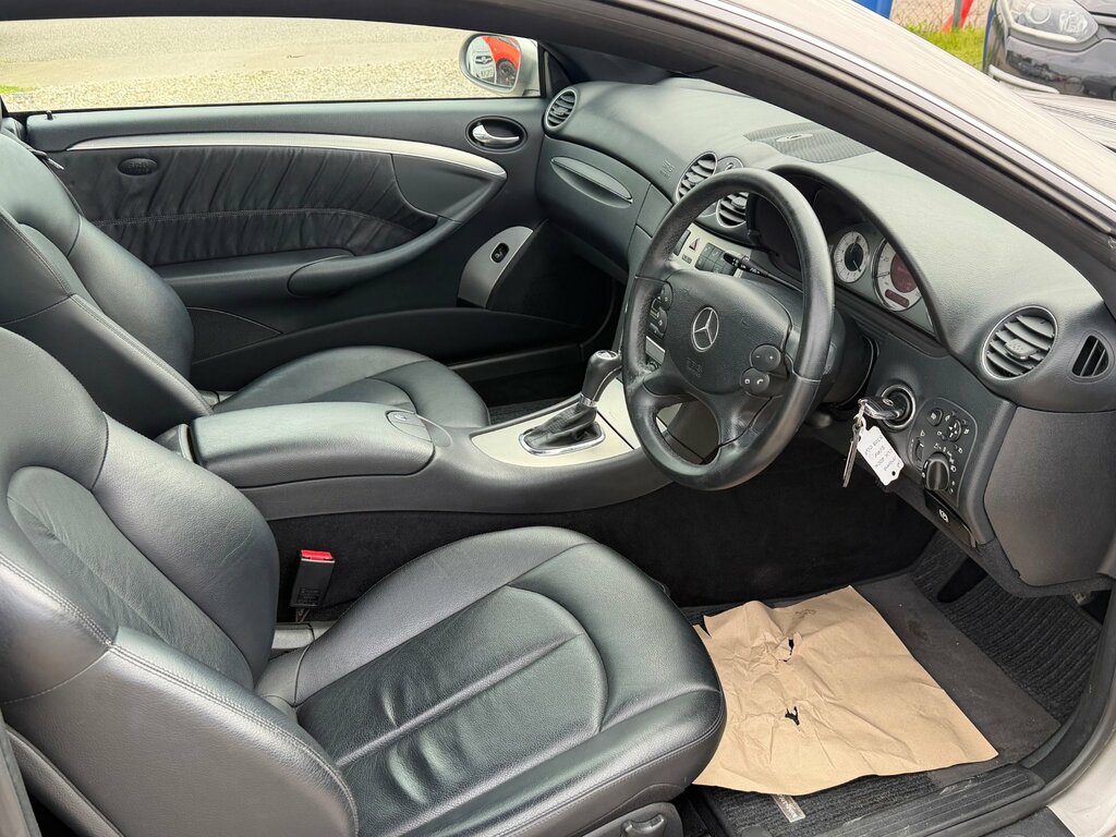 Mercedes-Benz CLK 1.8 Clk200 Kompressor Avantgarde Coupe Silver #3