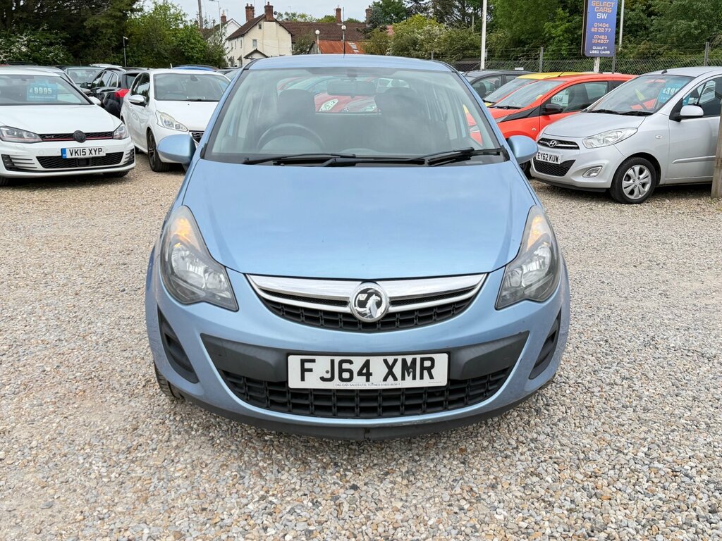 Vauxhall Corsa 1.4 16V Design Hatchback Euro 5 FJ64XMR Blue #4