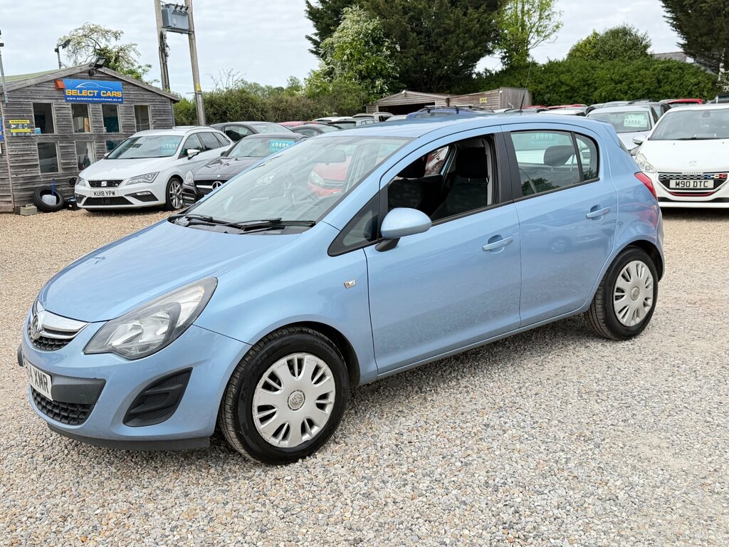 Vauxhall Corsa 1.4 16V Design Hatchback Euro 5 FJ64XMR Blue #6