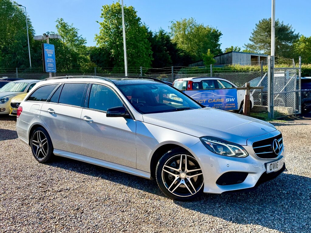 Mercedes-Benz E Class 3.0 E350 V6 Bluetec Amg Night Edition Premium Es Silver