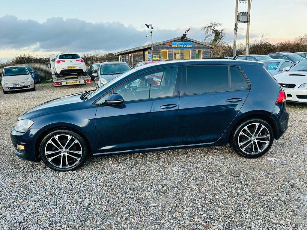 Volkswagen Golf 1.6 Tdi Bluemotion Tech Match Edition Hatchback NL66MWV Blue #6
