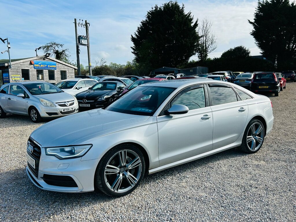 Audi A6 Saloon 3.0 Bitdi V6 S Line Saloon Tiptronic Qu NV63OTG Silver #5