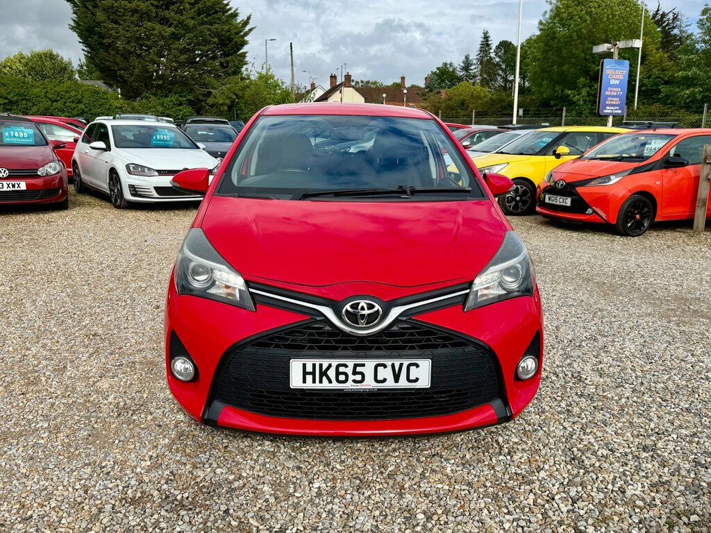 Toyota Yaris 1.33 Dual Vvt-i Sport Hatchback Red #4