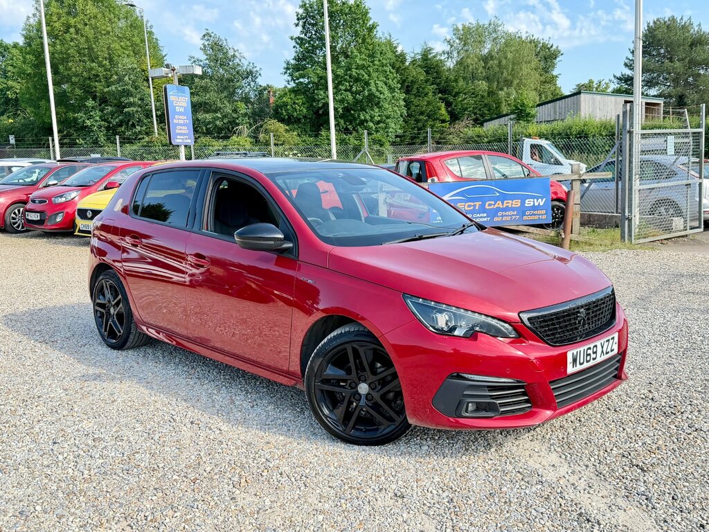 Peugeot 308 1.5 Bluehdi Gt Line Hatchback Eu Red