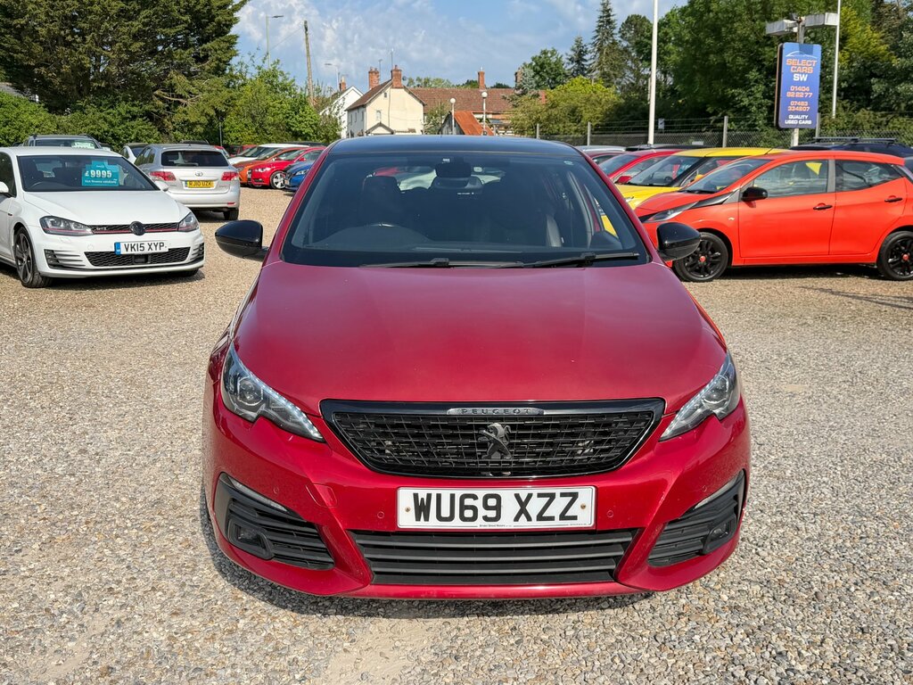 Peugeot 308 1.5 Bluehdi Gt Line Hatchback Eu WU69XZZ Red #4