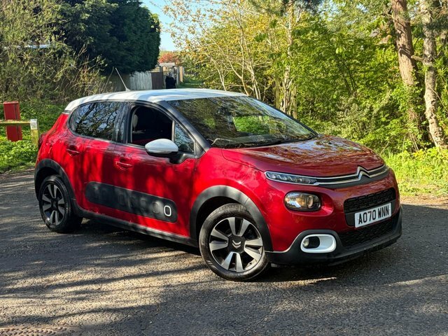 Citroen C3 2020 1.2 Puretech Flair Plus Hatchback Red