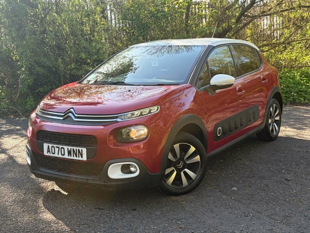 Citroen C3 2020 1.2 Puretech Flair Plus Hatchback AO70WNN Red #4