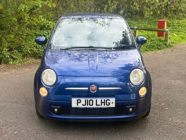 Fiat 500 2010 1.2L 69 Bhp PJ10LHG Blue #2