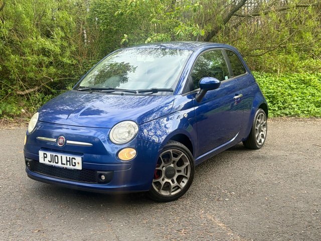 Fiat 500 2010 1.2L 69 Bhp PJ10LHG Blue #3